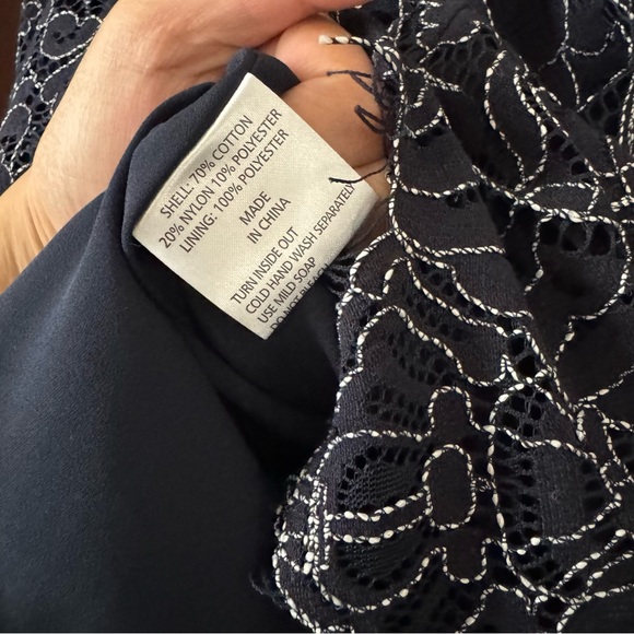 Shona Joy navy lace dress - Picture 11 of 11